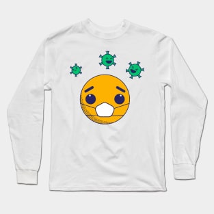 Sick Emoji Long Sleeve T-Shirt